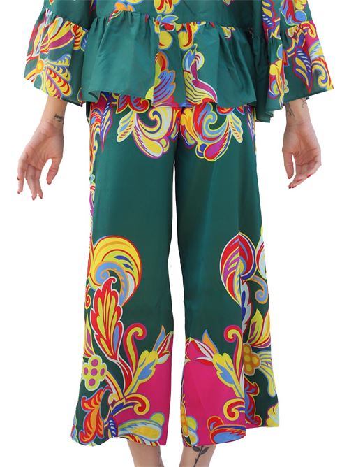 pantalaccio in seta fantasia Laboratorio Capri | TEOGHIRIGOROVERDE